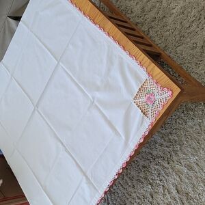 Sweet Handmade Tablecloth Cotton 43 " square